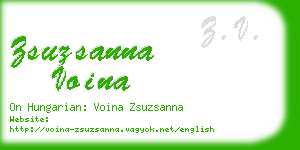 zsuzsanna voina business card